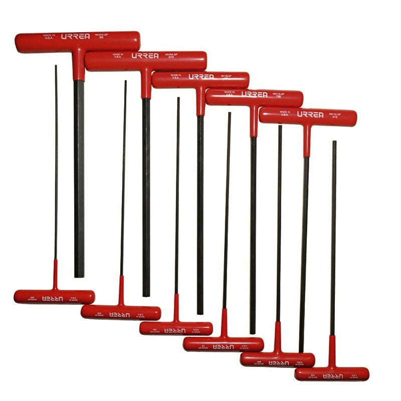 Jgo.11 Llaves Hexagonales "T" 9" Std 4967Lgp Urrea