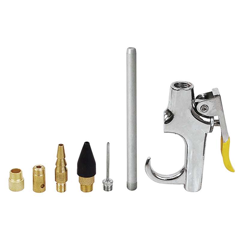 Juego de accesorios neumáticos con 7 piezas, 108140 Surtek