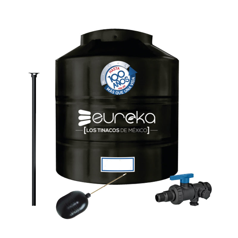 Tinaco Bicapa 1100Lts.C/Accs.Eureka Tn1100L2 Xbun