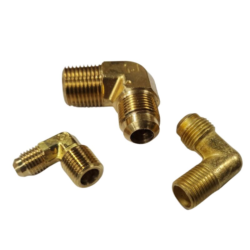 Codo Terminal Bronce 1/2" Fler X 1/2" Npt, S/M, 49F-08-08