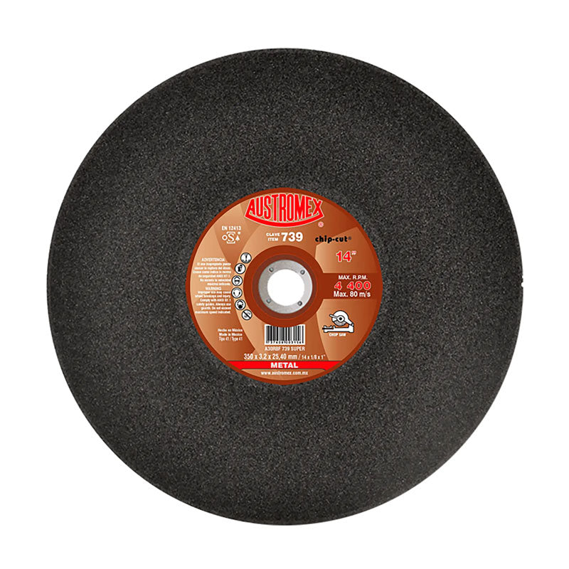 739 Disco Metal Plano 14" X 1/8" X 1" Austromex