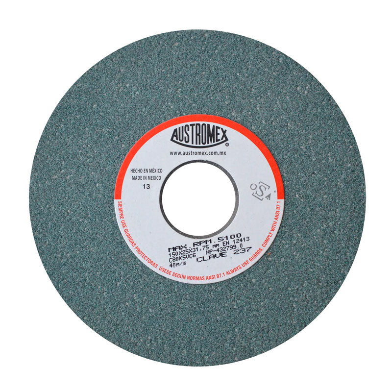 237 Piedra Verde 6" X 1" X 1.1/4" G-80 Austromex