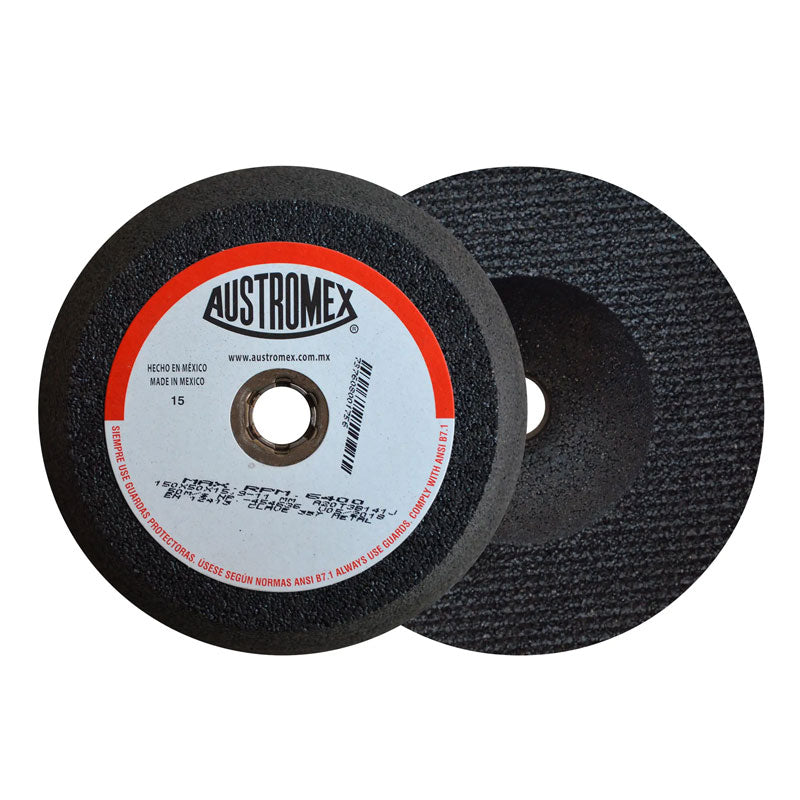 357 Piedra Copa P/Metal 6" X 2" X 5/8" Austromex