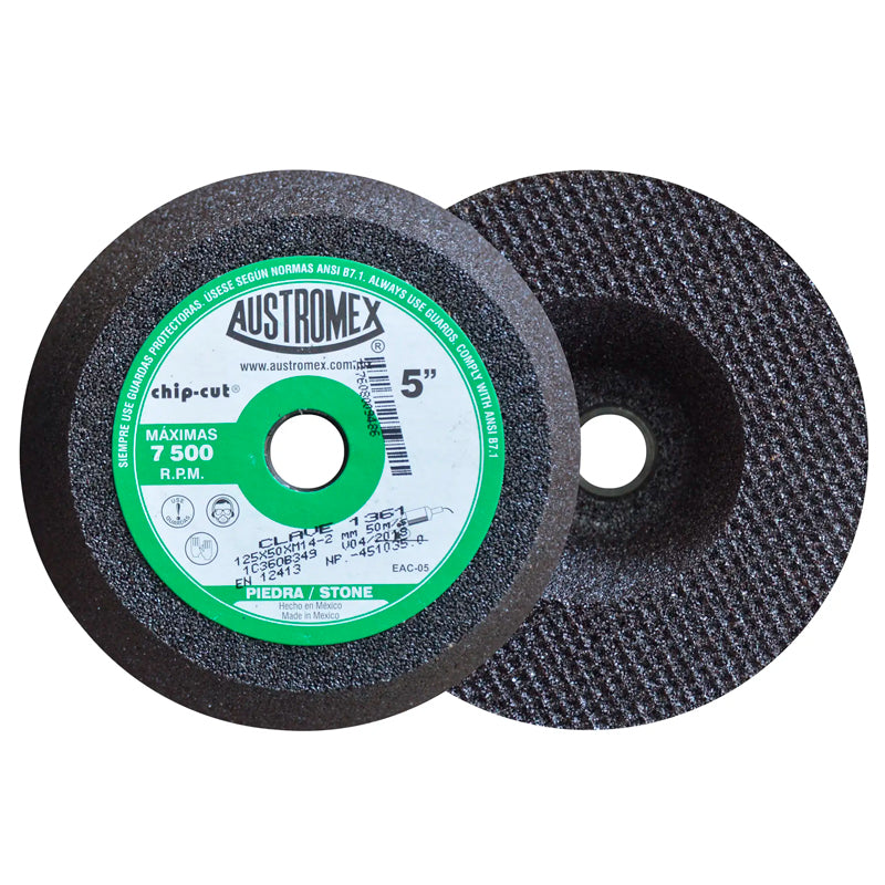 1361 Piedra Copa Concreto 5" X 2" X 9/16" G-36