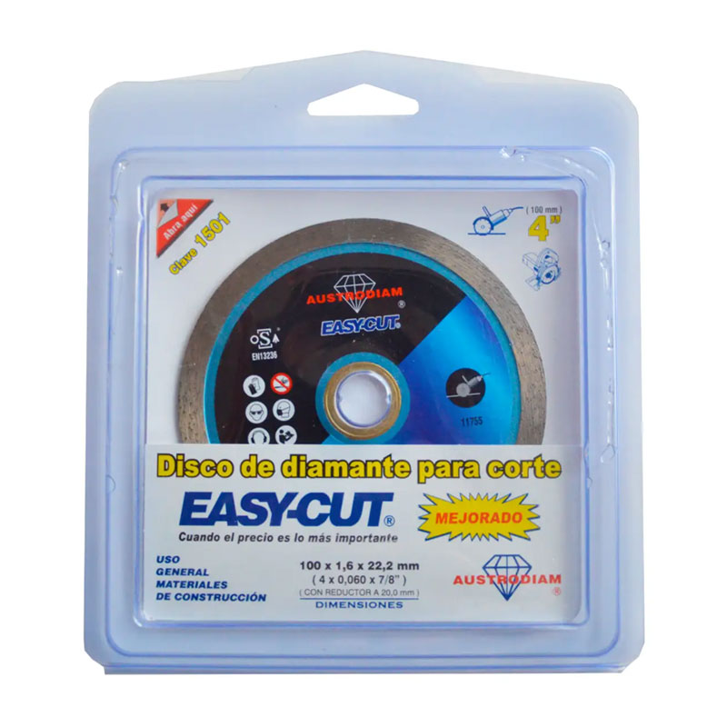 1501 Disco Diamante 100x1.6x22.2 Continuo Uso Gral