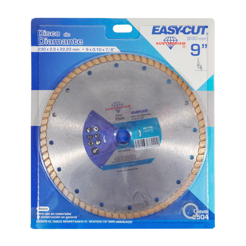 2504 Disco Diam.230x2.2x22.2 Continuo Uso Gral Aus
