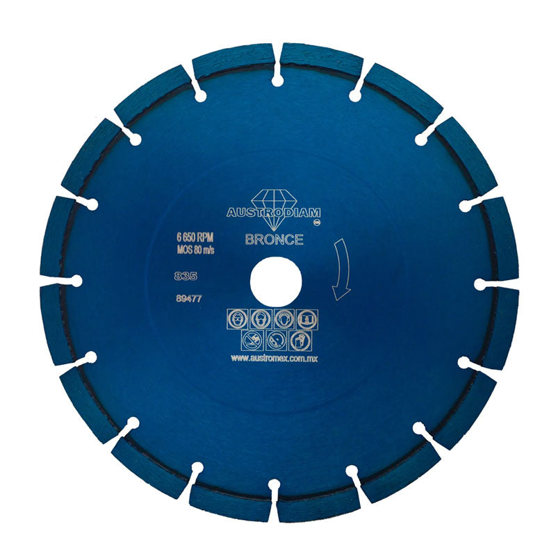 835 Disco Diam. 225x2.6x22.2 Segmentado P/Marmol