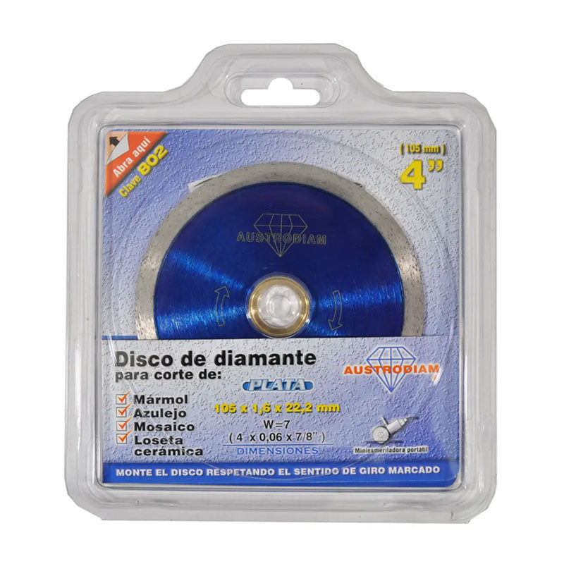 802 Disco Diam.105x1.6x22.2 Continuo Lozeta/Mosaic