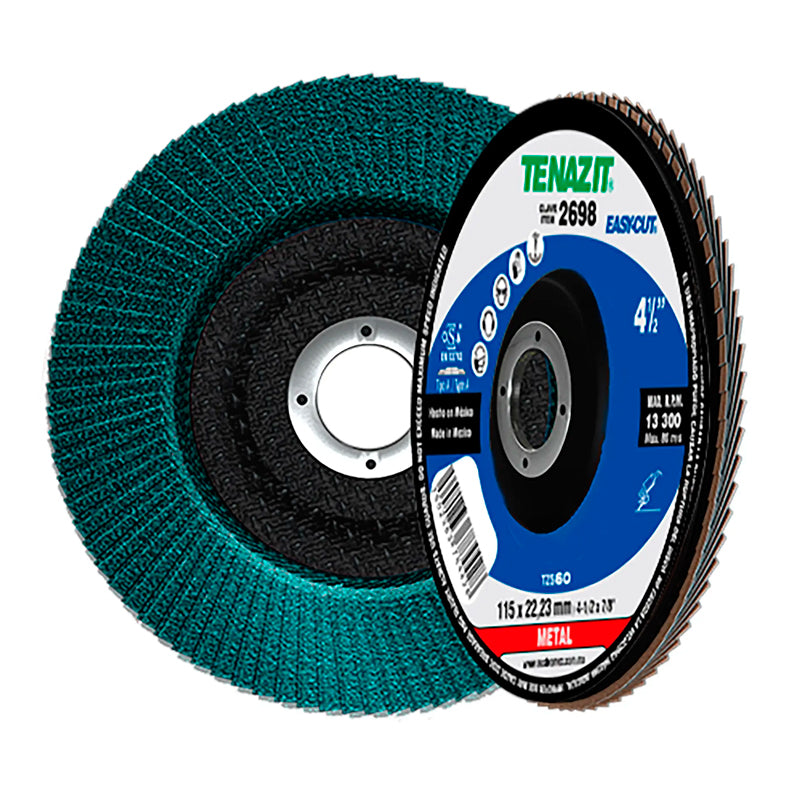 2698 Disco Laminado 4.1/2" X 7/8" G60 Tenazit