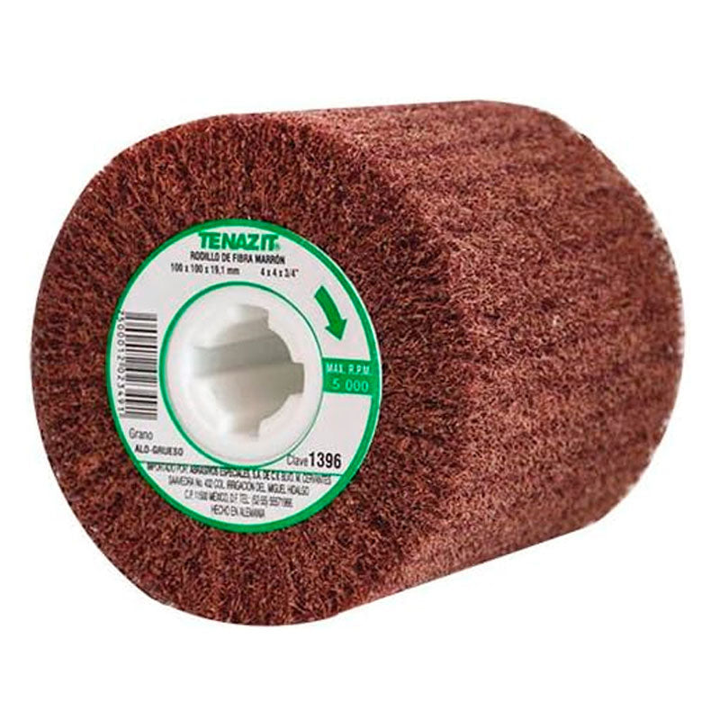 1396 Rodillo Fibra Aluminio Grueso 4"X3/4" Tenazit