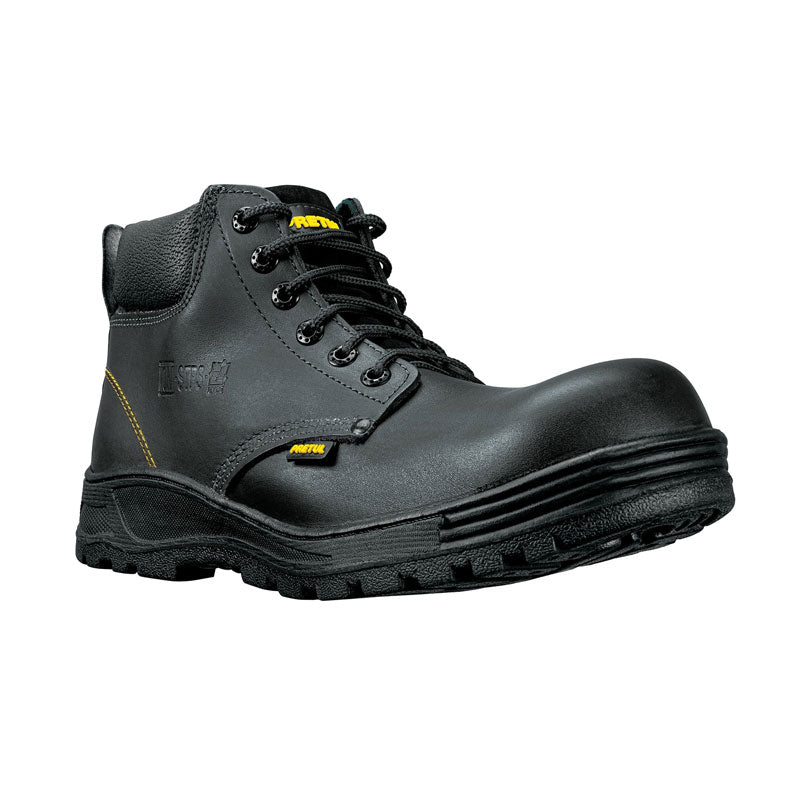 Bota de seguridad negra del #28 con casquillo de acero, 25993 Pretul ZC028N