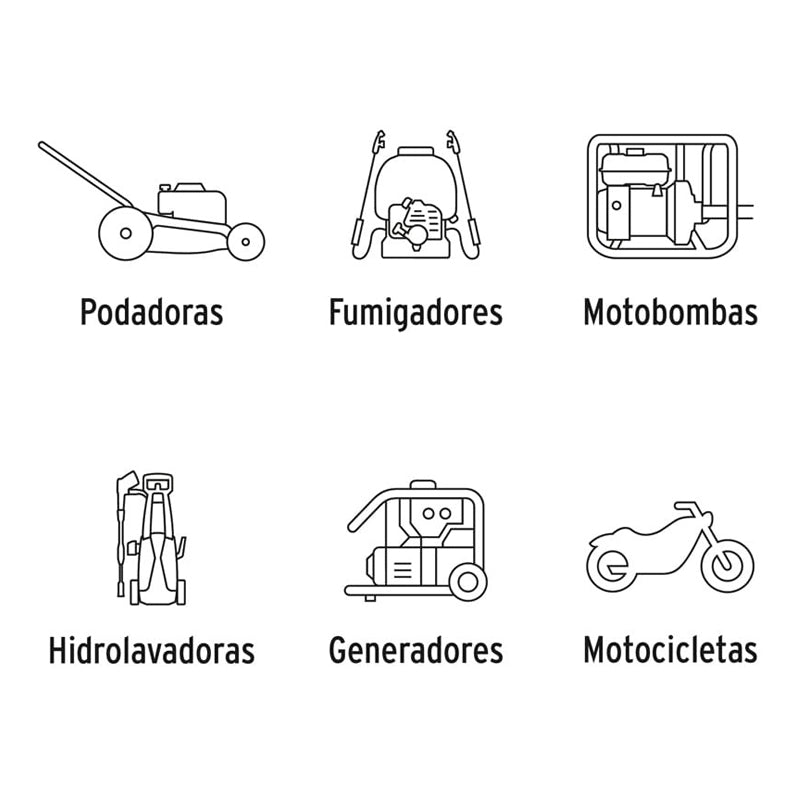 Aceite semi sintético para motor de 4 tiempos de 946 ml, 14929 Truper ACT4T32 - Tool Ferreterías / Ferretodo - Herramientas y material de construcción.