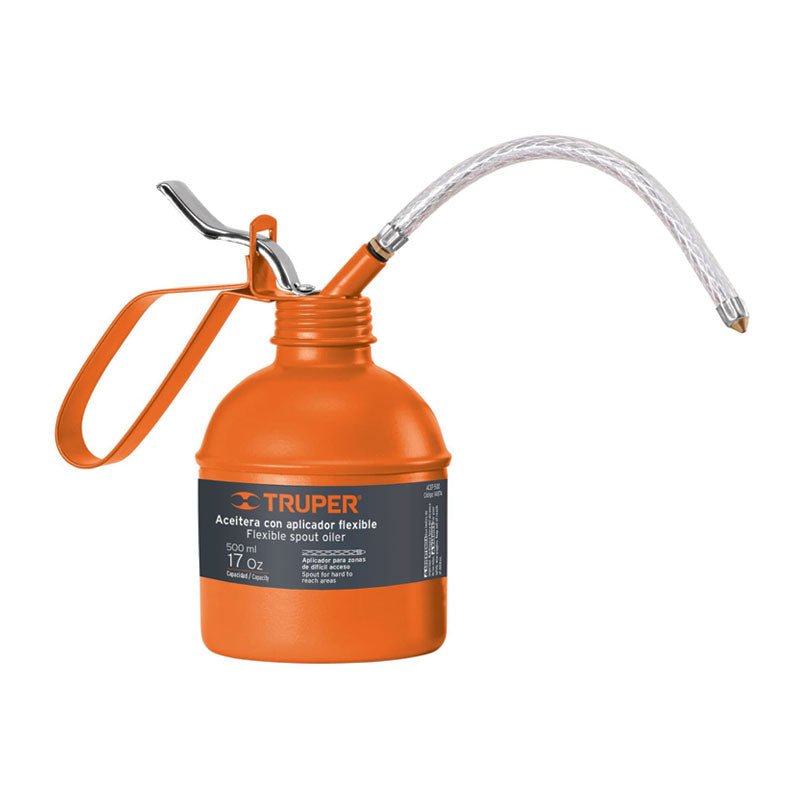 Aceitera De 500 Ml (17 Oz) Con Aplicador Flexible, Truper - Tool Ferreterías / Ferretodo - Herramientas y material de construcción.