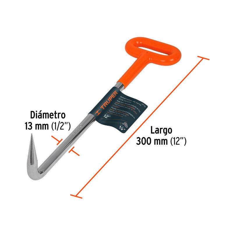 Amarrador De Varillas Con Grip, Truper - Tool Ferreterías / Ferretodo - Herramientas y material de construcción.