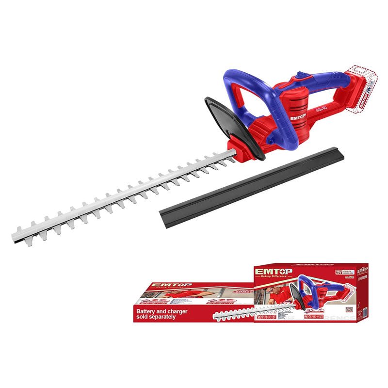 Cortasetos inal.20v ELHT20018 s/carg/bat. Emtop - Tool Ferreterías / Ferretodo - Herramientas y material de construcción.