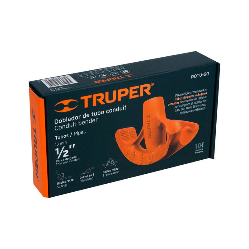 Doblador De Tubo Conduit 1/2", Truper - Tool Ferreterías / Ferretodo - Herramientas y material de construcción.