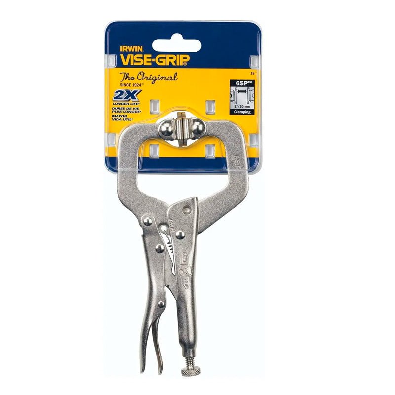 Prensa En Tipo "C" Con Mordazas 6" Vise Grip6Sp 18 - Tool Ferreterías / Ferretodo - Herramientas y material de construcción.
