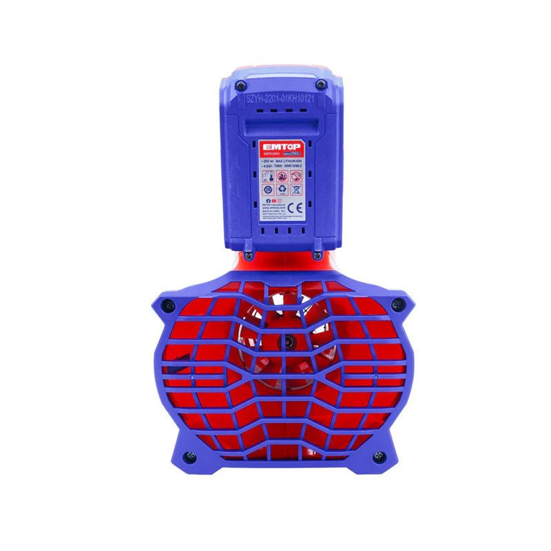 Sopladora inal.20v 18500rpm ELAB20428 Emtop - Tool Ferreterías / Ferretodo - Herramientas y material de construcción.