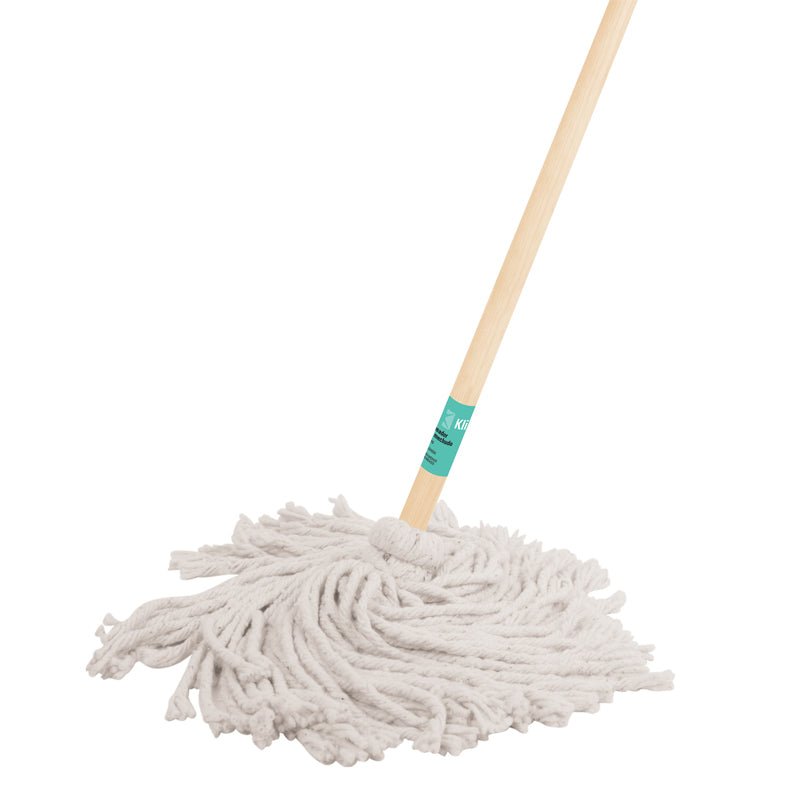 Trapeador mechudo con bastón 120 cm, 250 57060, Klintek - Tool Ferreterías / Ferretodo - Herramientas y material de construcción.
