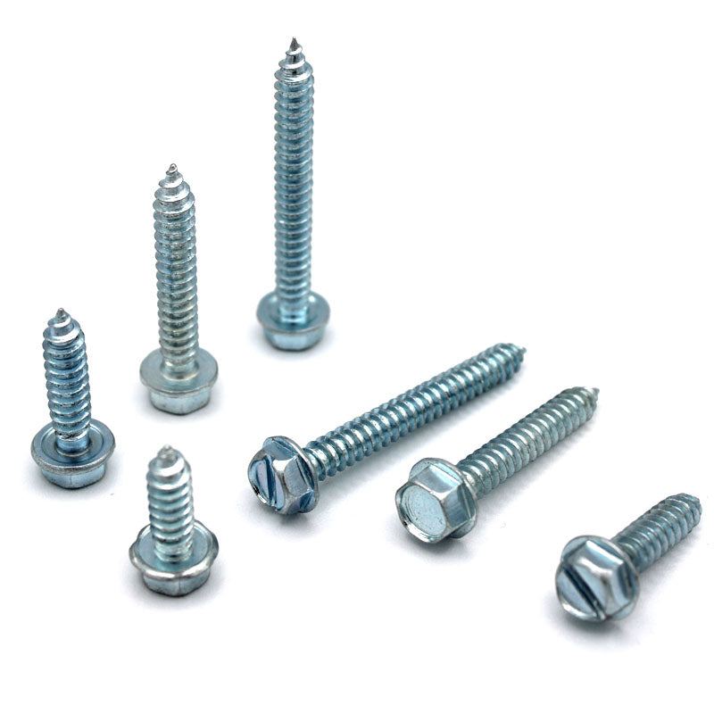 Pija Cabeza Hexagonal Galvanizado No. 14 X 1"