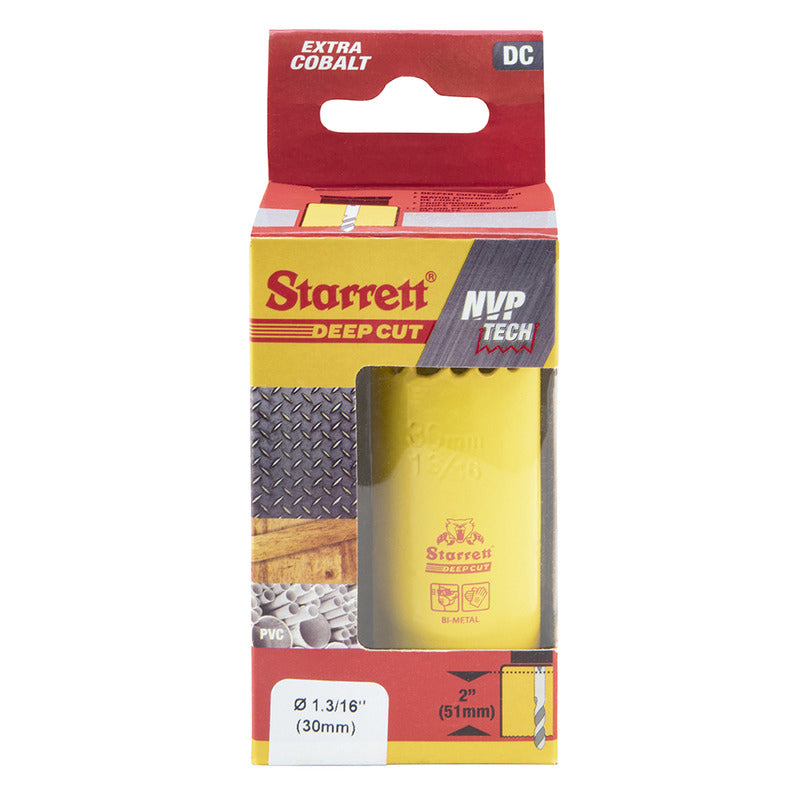 Sierra Circular Bimetálica Tipo Taza De 1 3/16", Dch0136 G Starrett