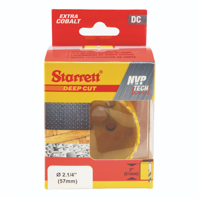 Sierra Circular Bimetálica Tipo Taza De 2 1/4", Dch0214 G Starrett