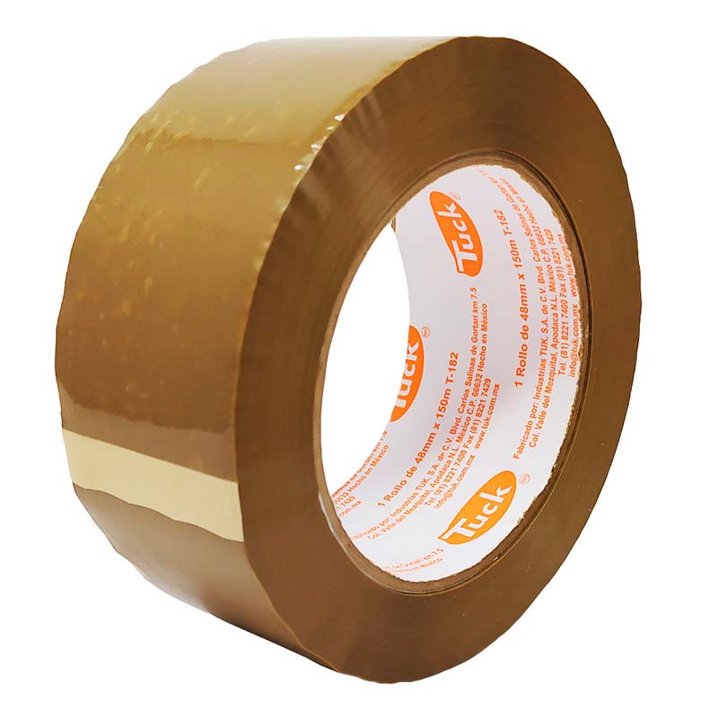 Cinta Canela Para Empaque De 2” De 150 Metros, 182 Tuck