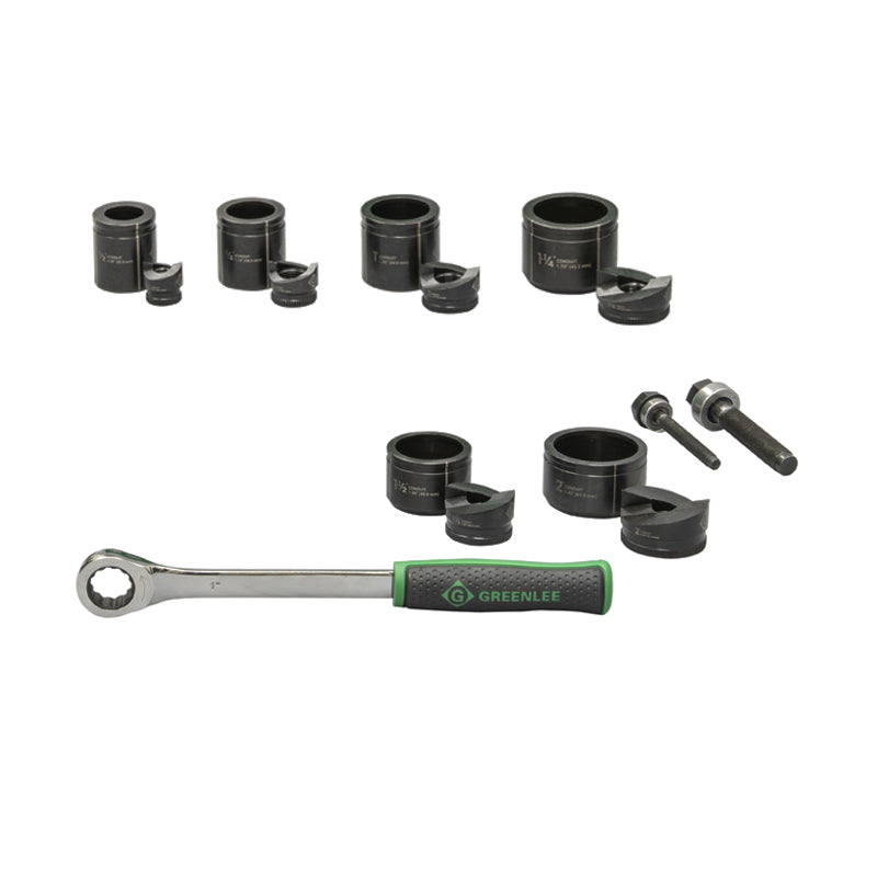 Juego De Sacabocado 1/2" 2" 7238Sb Greenlee