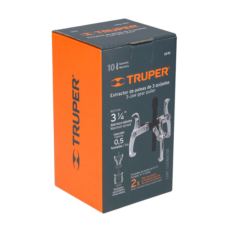 Extractor De Poleas, 3 Quijadas, 3", Truper
