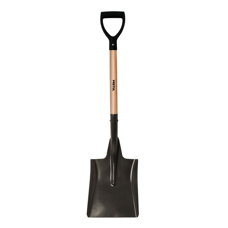 Pala Cuadrada, Puño "Y", Mango 28", Pretul