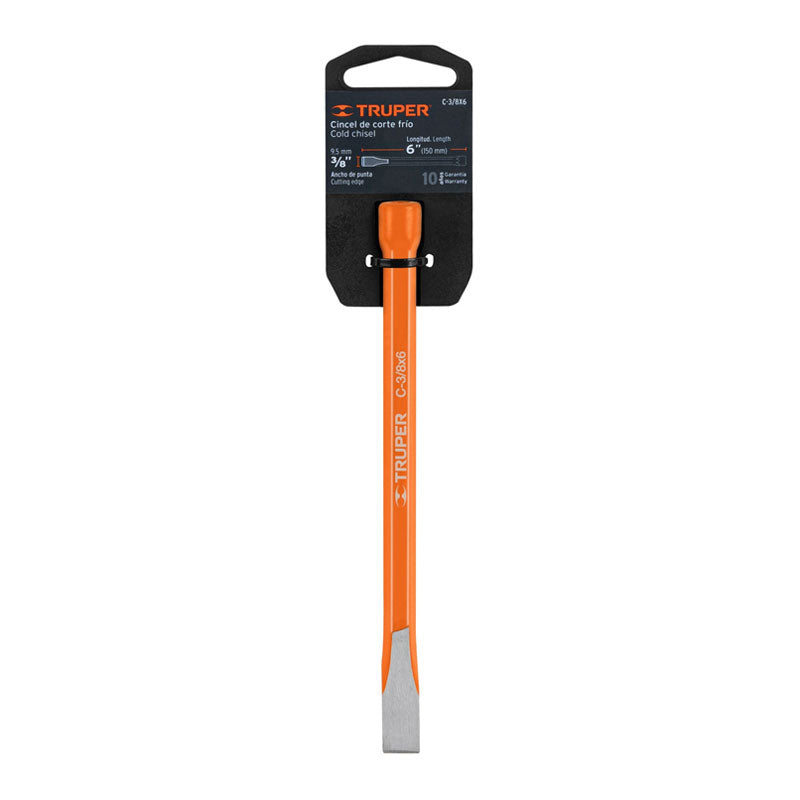 Cincel De Corte Frío De 3/8 X 6", Truper