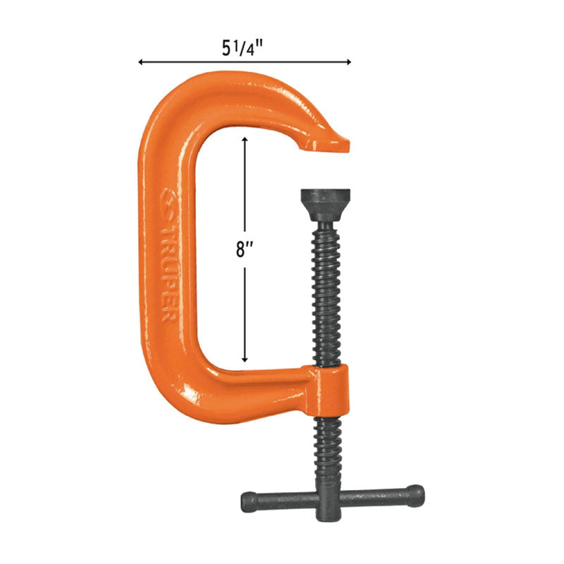 Prensa 8" Forjada En Acero, Uso Industrial, Truper