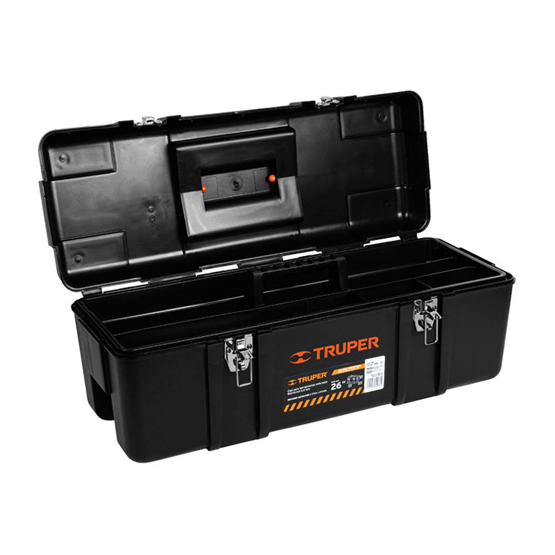 Caja Para Herramienta De 26" Industrial, Broches Metálicos, Truper