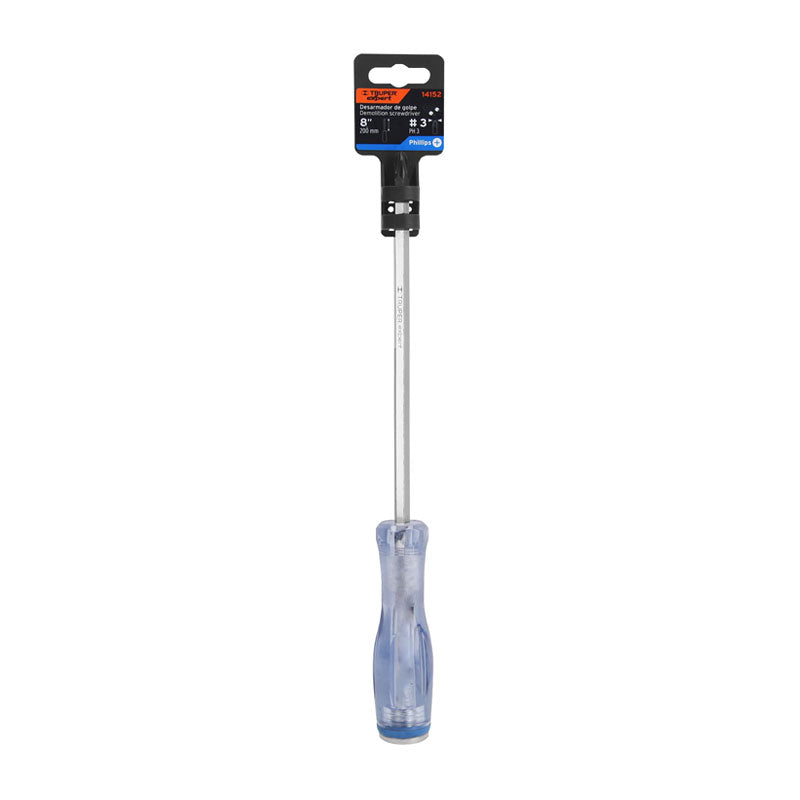 Desarmador De Cruz De Golpe 5/16" X 8", Truper Expert