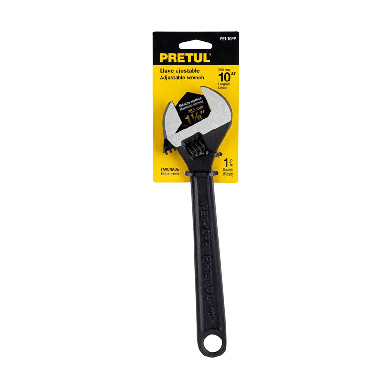 Llave Ajustable (Perico) 10" Pavonada, Pretul