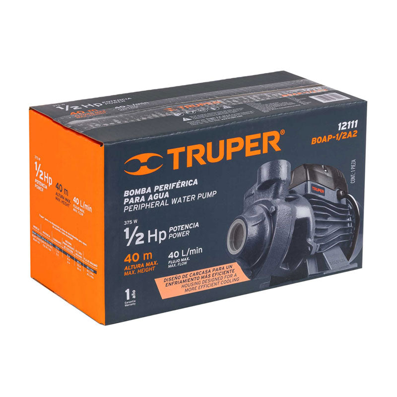 Bomba Periférica 1/2 Hp, Truper