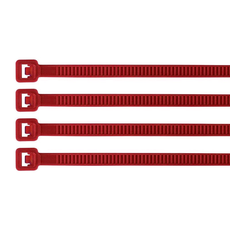 Cincho De Plástico Rojo 2.5 Mm X 10 Cm