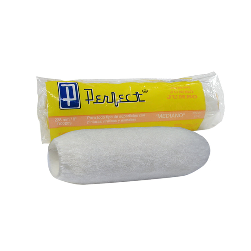 Felpa Blanca Para Rodillo De 9", Perfect R00209