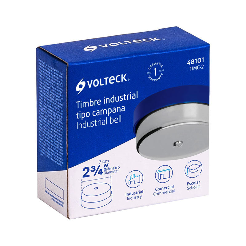 Timbre Tipo Campana De 2", Volteck