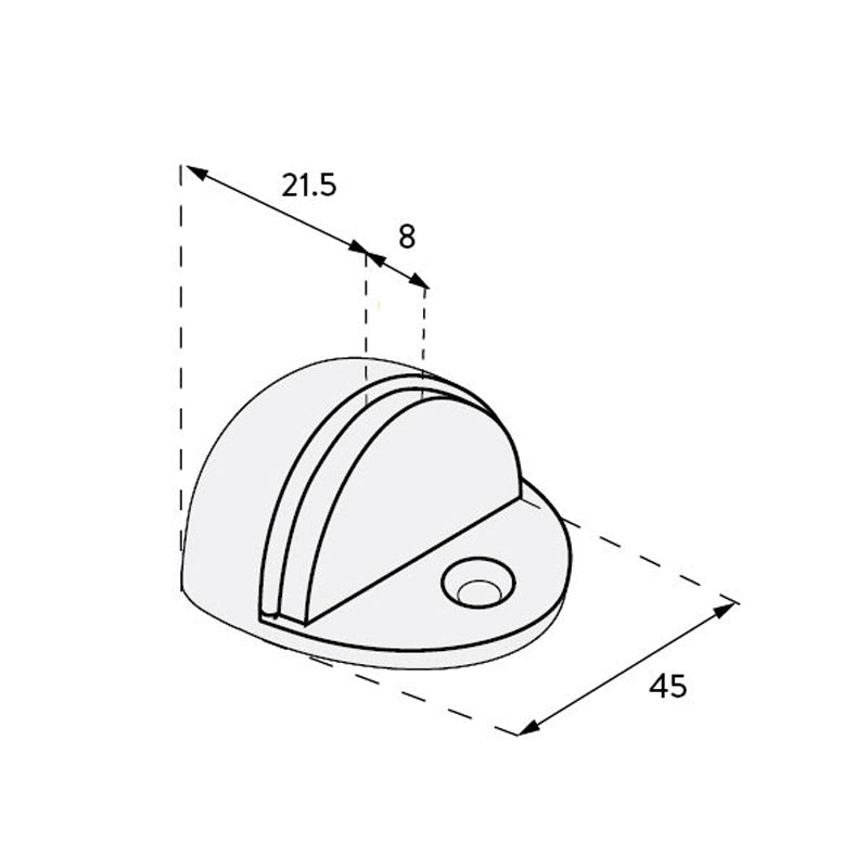 Topes Y Fijapuertas 54C Phillips Mx1465*Mx1464*Bli