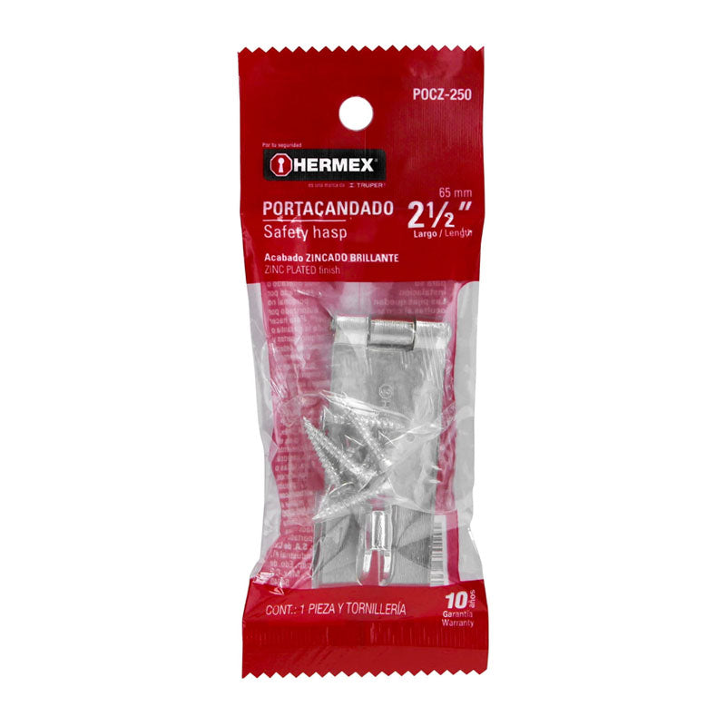 Portacandado De Acero Zincado 2 1/2", Hermex