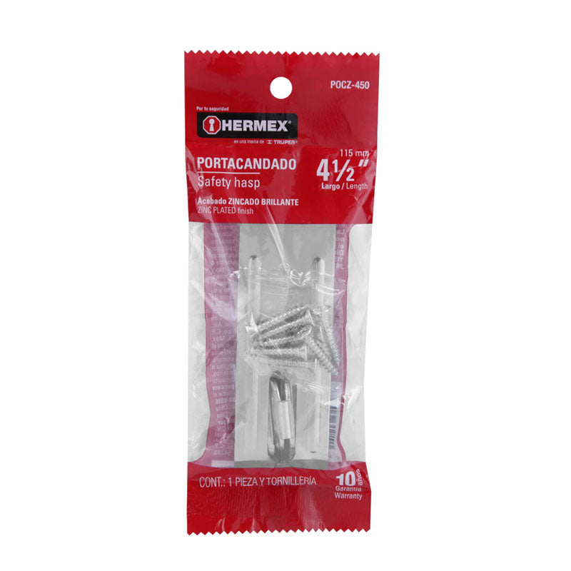 Portacandado De Acero Zincado 4 1/2", Hermex