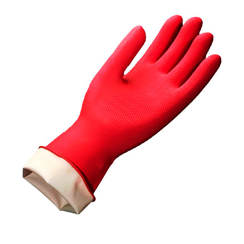 Guante De Hule Rojo N. 7 Vitex