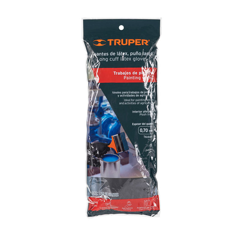 Guantes De Látex Para Pintor, Grandes, Truper
