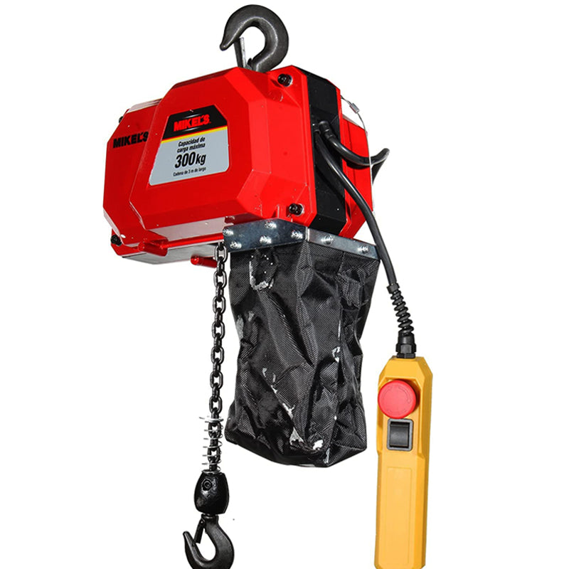 Polipasto Elect. 300 Kg Cadena 3 Mt Mikels Pec 300