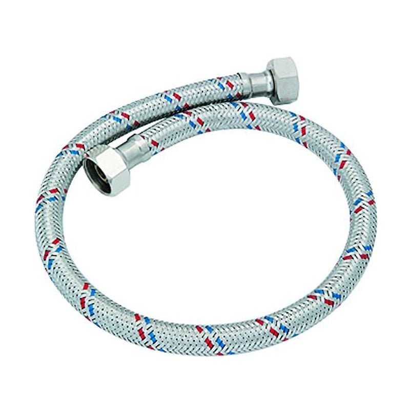 Manguera Para Lavabo De 1/2" X 1/2" X 40 Cm, 25Ma Rugo - Tool Ferreterías / Ferretodo - Herramientas y material de construcción.