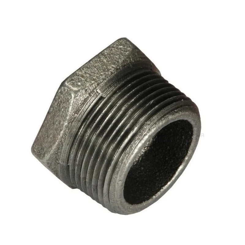 Reduccion Bushing 1/4" X 1/8" Negra Roscada - Tool Ferreterías / Ferretodo - Herramientas y material de construcción.