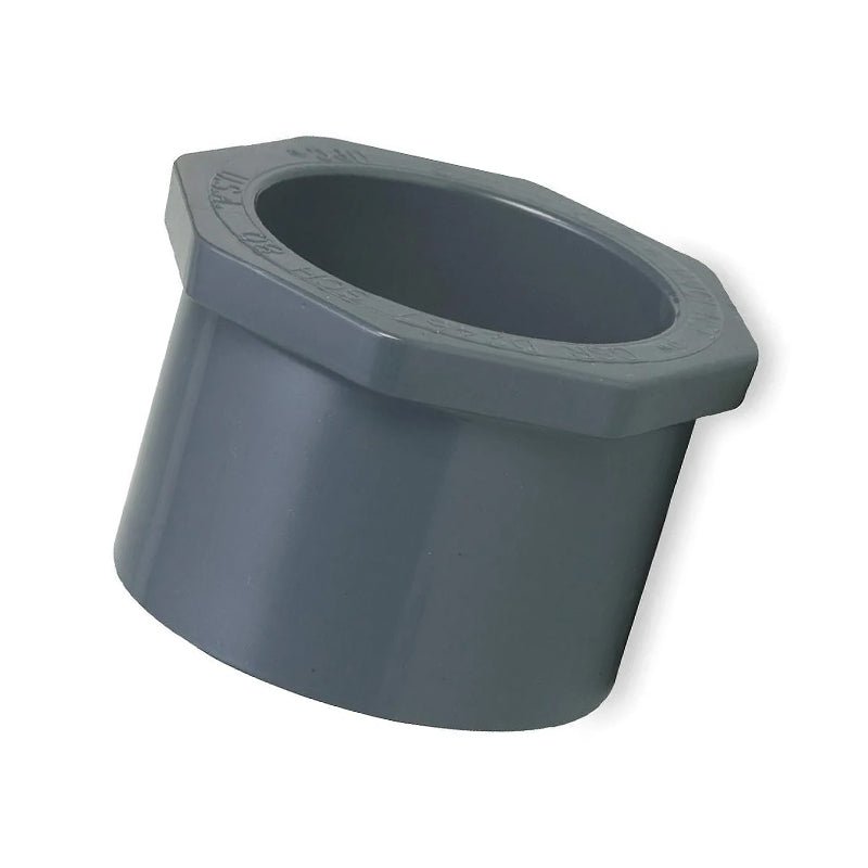 Reducción Bushing 2" 1" De Pvc Hidráulico Para Cementar Cal. 80 - Tool Ferreterías / Ferretodo - Herramientas y material de construcción.