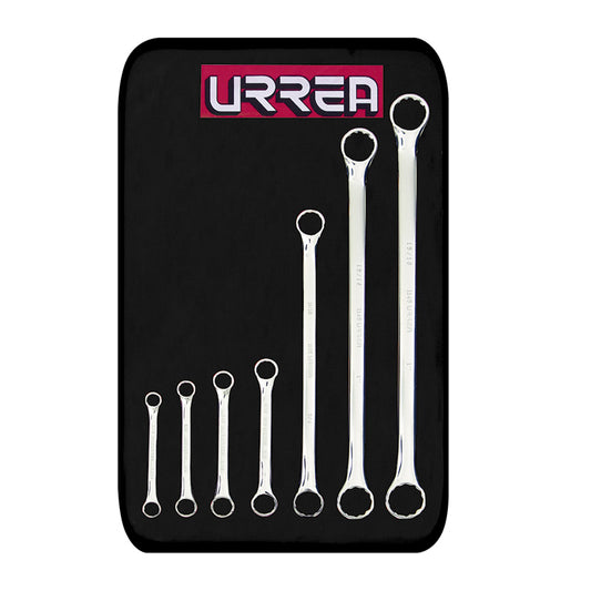 Juego de 7 llaves de estrías de 15° en pulgadas, 1100H Urrea