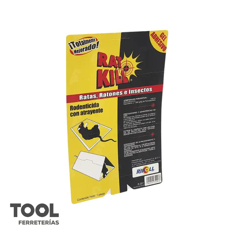 Ratonera de papel con pegamiento, Rat-kill, R-207
